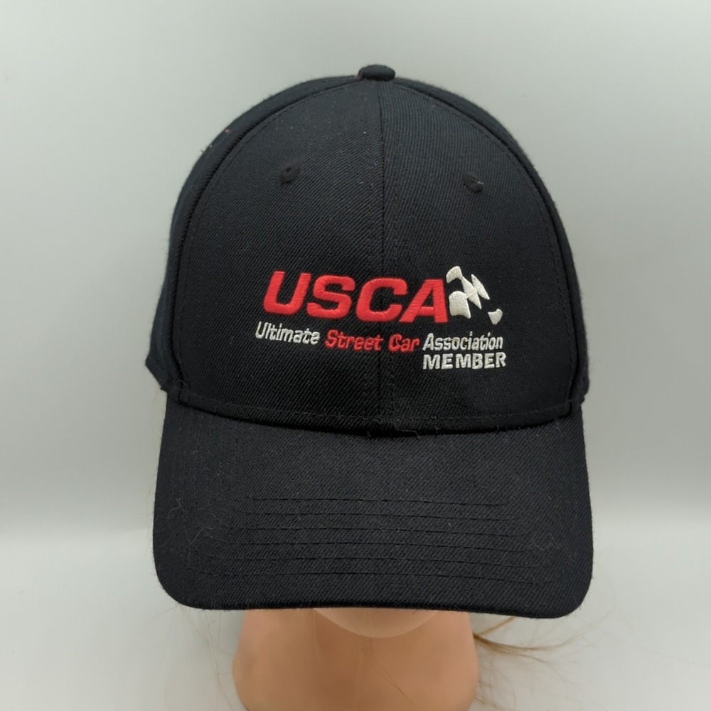USCA Ultimate Street Car Association Member Hat Black Otto Cap Racing Motorsport